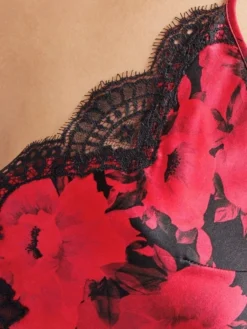 Seide Top TOI MON AMOUR Von Aubade -Pink Zebra seide top qs38 1 opera rot schwarz 5 toi moi amour aubade 1 2