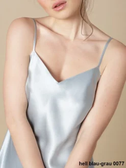 Seidentop 100% Seide ODON Von Marjolaine - Viele Farben 33 Seidentop 100% Seide ODON Von Marjolaine - Viele Farben -Pink Zebra seide top soie oda hell blau grau marjolaine 2 3 1