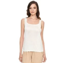 Trägertop Aus 100% Wirkseide PURE Beige Oder Weiss Von Gattina -Pink Zebra seide traegertop pure champagner 387086 gattina 1 1 3 1