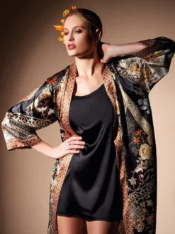 Seide Unterkleid SETA No. 4 Uni Von Chiara Fiorini -Pink Zebra seide unterkleid gc188 schwarz chiara fiorini 25 4