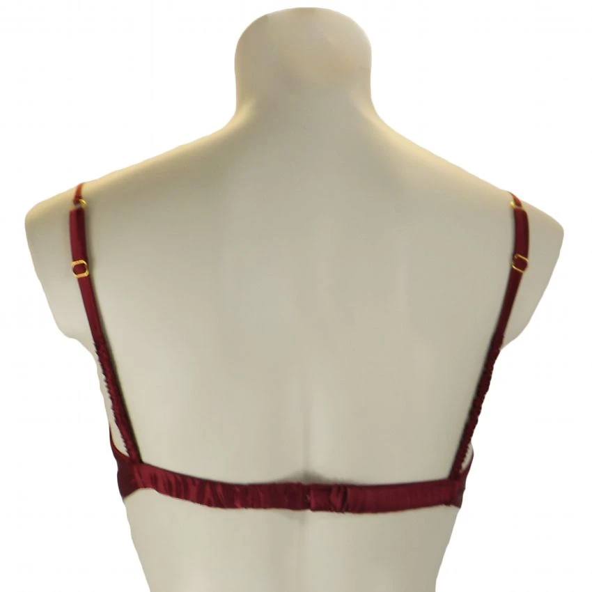 Bügel BH TEASE BRA Von Shell Belle Couture Mit Seide Und Spitze 7 Bügel BH TEASE BRA Von Shell Belle Couture Mit Seide Und Spitze – Bild 5