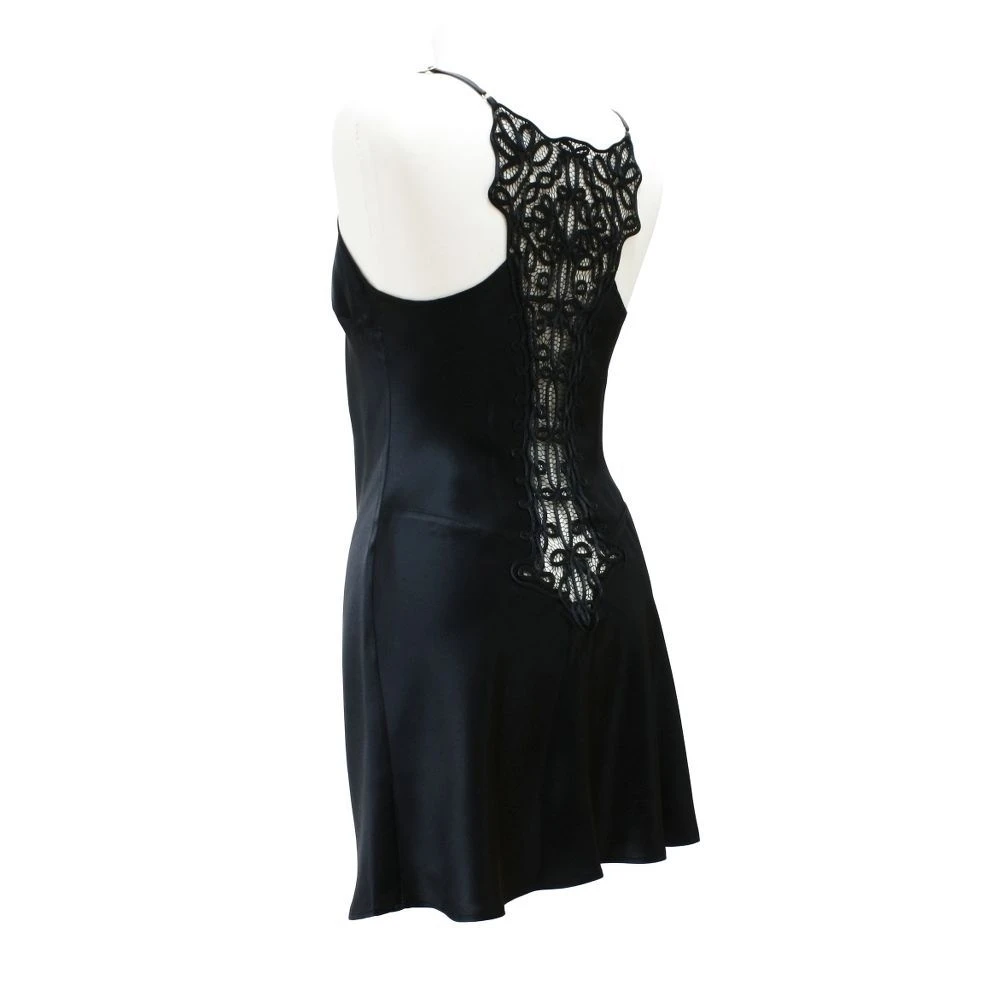 Seidennachthemd Seide SOIE UNIE "177" Von Marjolaine 11 Seidennachthemd Seide SOIE UNIE "177" Von Marjolaine – Bild 9