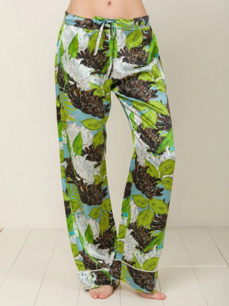 100% Seide Schlafanzug Elisabetha In VERONA GARDEN Von Radice 8 100% Seide Schlafanzug Elisabetha In VERONA GARDEN Von Radice – Bild 6