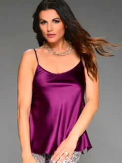 Seidentop SEDUZIONE DI SETA Von Gattina Bunt 28 Seidentop SEDUZIONE DI SETA Von Gattina Bunt -Pink Zebra seidentop amethyst 381480 seduzione di seta gattina 1 1 1