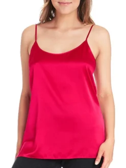 Seidentop SEDUZIONE DI SETA Von Gattina - Viele Farben -Pink Zebra seidentop himbeer rot 381480 seduzione di seta gattina