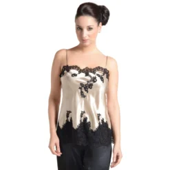 Seide Mit Spitze Longtop JARDIN Von Marjolaine 15 Seide Mit Spitze Longtop JARDIN Von Marjolaine -Pink Zebra seidentop jardin beige schwarz marjolaine 1 1 1 scaled