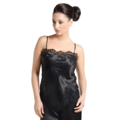 Seide Mit Spitze Longtop JARDIN Von Marjolaine 17 Seide Mit Spitze Longtop JARDIN Von Marjolaine -Pink Zebra seidentop jardin schwarz marjolaine 1 1 1