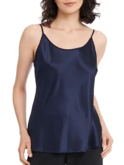 Seidentop SEDUZIONE DI SETA Von Gattina - Viele Farben -Pink Zebra seidentop navy dunkelblau 381480 seduzione di seta gattina 2