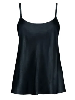 100% Seide Trägertop CLASSICO No. 2 Uni Von Luna Di Seta -Pink Zebra seidentop rundhals vlst08010 schwarz luna di seta 2 1