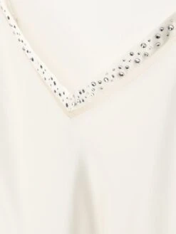 Seidentop JEWELS Elfenbeinweiss Aus 100% Seide Von Luna Di Seta -Pink Zebra seidentop weiss vlst60895 luna di seta 11