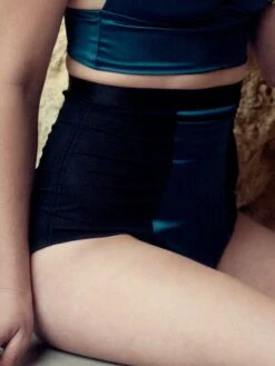 Satin Shaping Slip GINA SHAPER Petrol Von Cadolle -Pink Zebra shaping slip gina petrol 1622avb cadolle 1