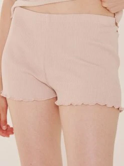 70% Seide 30% Baumwolle Shorts Uni RIPP Von Eva B. Bitzer -Pink Zebra shorts rosecloud 27338245 jersey rip eva b bitzer 2 7 1