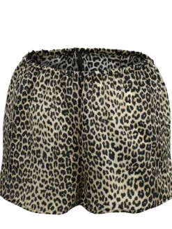 100% Seide SHORTS Von Eva B. Bitzer KLASSIK SATIN -Pink Zebra shorts seide satin 27318245 leopard eva bitzer 2