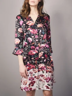 LAST SIZE 100% Seide Sleepshirt ROSES Von Eva B. Bitzer Größe 46 8 LAST SIZE 100% Seide Sleepshirt ROSES Von Eva B. Bitzer Größe 46 -Pink Zebra sleepshirt 27310669 roses eva bitzer 2