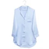 100% Seide Sleepshirt CAMILLA UNI Pastell Von Radice 2 100% Seide Sleepshirt CAMILLA UNI Pastell Von Radice -Pink Zebra sleepshirt seide camilla candy blue hellblau radice 5