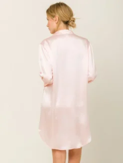 100% Seide Sleepshirt CAMILLA UNI Satin Von Radice 17 100% Seide Sleepshirt CAMILLA UNI Satin Von Radice -Pink Zebra sleepshirt seide camilla candy rose rosa radice 3