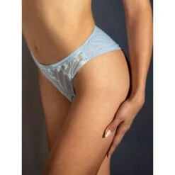 Tüll-Slip KAIL Hellblau Von Cotton Club Oro Edelweiss