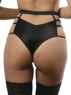 Hoher Slip RITA Schwarz Von Prelude Milano -Pink Zebra slip brazilian schwarz yd316 prelude 3