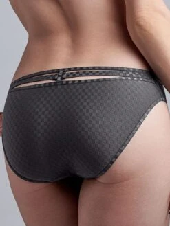 Slip 5 Cm SPACE ODYSSEY STYLE Checkered Steel Von Marlies Dekkers -Pink Zebra slip grau kariert 19553 space odyssey marlies dekkers 3 1