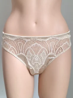 Slip ZAFRINA Von Cotton Club Mit Seide -Pink Zebra slip mit seide elfenbein zafrina cotton club