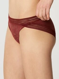 Tüll Slip MISS LEJABY Uni Von Maison Lejaby -Pink Zebra slip rost 16463 miss lejaby maison lejaby 1 1