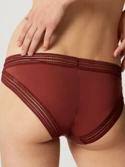 Tüll Slip MISS LEJABY Feminin Von Maison Lejaby -Pink Zebra slip rost 16463 miss lejaby maison lejaby 2 1 1 1