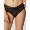 Tüllspitze Taillen-Slip MISS LEJABY Von Maison Lejaby -Pink Zebra slip schwarz 16464 miss lejaby maison lejaby 1