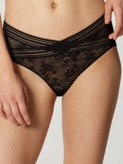 Tüllspitze Taillen-Slip MISS LEJABY Spitze Maison Lejaby -Pink Zebra slip schwarz 16464 miss lejaby maison lejaby 1 1 1