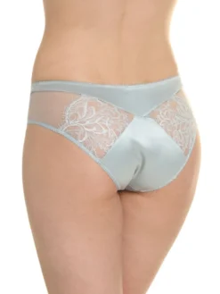 Slip VALSE Spitze Und Satin Uni Von Prelude Milano -Pink Zebra slip spitze satin yd322 eisblau prelude milano 2 1