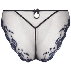 Slip Mit Seide Und Spitze SPLENDEUR SOIE Von Lise Charmel -Pink Zebra slip verfuehrung seide acc0780 dunkelblau 5276 splendeur soie lise charmel 1