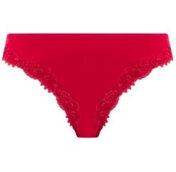 Slip Mit Seide Und Spitze SPLENDEUR SOIE Von Lise Charmel -Pink Zebra slip verfuehrung seide acc0780 rot 2478 splendeur soie lise charmel 2 1