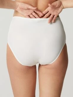 MAISON LEJABY Hoher Slip NUAGE PUR Extra Flach Uni Von Maisonlejaby -Pink Zebra slip wei lilie 5564 nuage pur maison lejaby 2 1