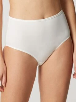 MAISON LEJABY Hoher Slip NUAGE PUR Extra Flach Uni Von Maisonlejaby -Pink Zebra slip wei lilie 5564 nuage pur maison lejaby 1