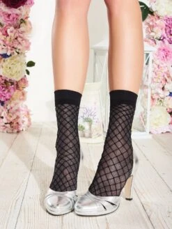 Söckchen SNAPDRAGON Von Trasparenze 7 Söckchen SNAPDRAGON Von Trasparenze -Pink Zebra soeckchen snapdragon calzino schwarz trasparenze 1 1