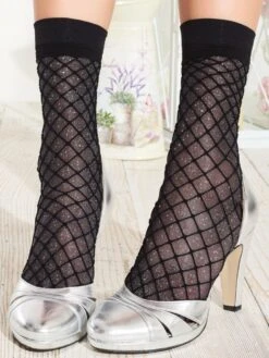 Söckchen SNAPDRAGON Von Trasparenze 8 Söckchen SNAPDRAGON Von Trasparenze -Pink Zebra soeckchen snapdragon calzino schwarz trasparenze 3