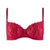 Halbschale BH ROSESSENCE HK Spitze Fein Von Aubade -Pink Zebra spitze dessous hk04 1 gala rot rosessence aubade 28 1