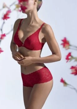 Bügel-BH ROSESSENCE HK Spitze Uni Von Aubade -Pink Zebra spitze dessous hk12 hk70 gala rot rosessence aubade 1
