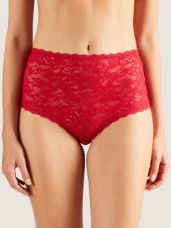 Hoher Slip ROSESSENCE HK Spitze Uni Von Aubade -Pink Zebra spitze dessous hk24 2 gala rot rosessence aubade 17 1