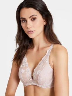 Bügel-BH SOFTESSENCE TM Spitze Uni Von Aubade -Pink Zebra spitze dessous tmf12 skin 3 softessence aubde 1