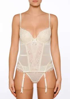 Spitze Push-Up Torselett DESIR Von Millesia -Pink Zebra spitze torselett desir m7642 m7688 nude millesia 3