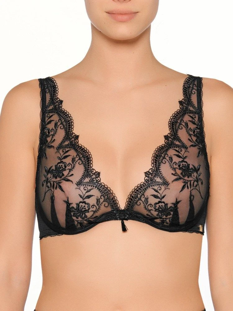 Tüllspitze Triangel BH CRAVACHE Elegant Von Millesia 4 Tüllspitze Triangel BH CRAVACHE Elegant Von Millesia – Bild 2