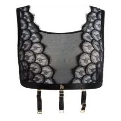BH Top Strapslook DIANA Schwarz Von Diamor