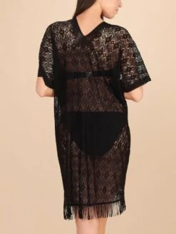 Spitze Strandtunika YLEE 23 Uni Von Pain De Sucre 15 Spitze Strandtunika YLEE 23 Uni Von Pain De Sucre -Pink Zebra strand tunika ylee spitze schwarz pain de sucre 2