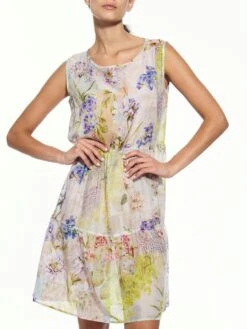 Strandkleid Batist PALERMO Blau-grün Von Eva B. Bitzer -Pink Zebra strandkleid 21312589 palermo bunt eva bitzer 1