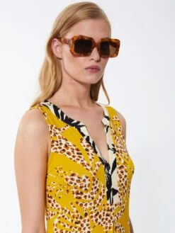 Strandkleid SANTORINI Mais-bunt Von Fürstenberg -Pink Zebra strandkleid mais bunt 278 30384 santorini fuerstenberg 3 1