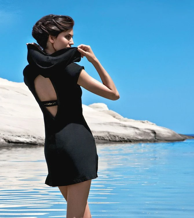 Modal Strand-Kleid PEBBLE Von Luna 4 Modal Strand-Kleid PEBBLE Von Luna – Bild 2