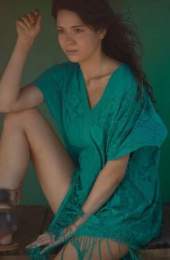 Spitze Strandtunika JESSE 20 Von Pain De Sucre -Pink Zebra strandtunika spitze jesse gruen pain de sucre 5