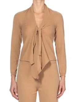 Strickjacke CARDIGAN SOFT Mit Wolle Und Kaschmir Von Ritratti 11 Strickjacke CARDIGAN SOFT Mit Wolle Und Kaschmir Von Ritratti -Pink Zebra strickjacke soft biscotto 72921 ritratti 2 7