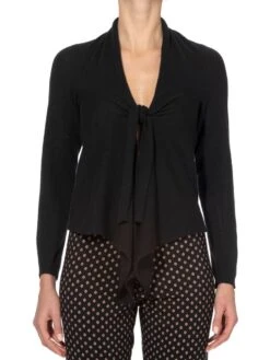 Strickjacke CARDIGAN SOFT Von Ritratti Mit Wolle Und Kaschmir -Pink Zebra strickjacke soft schwarz 72921 ritratti 3