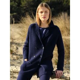 Grobstrick Jacke Mit Knöpfen Von Chiara Fiorini Mit Wolle Und Kaschmir 3 Grobstrick Jacke Mit Knöpfen Von Chiara Fiorini Mit Wolle Und Kaschmir